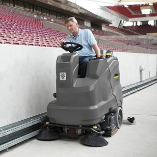 Karcher Small Ride-on Scrubber Dryer (BR90/150)